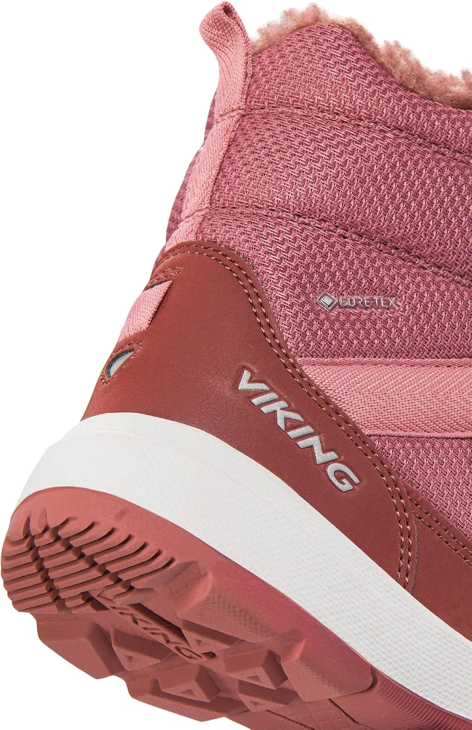 Детские ботинки зимние классические VIKING, Pink Light Pink — фото 2