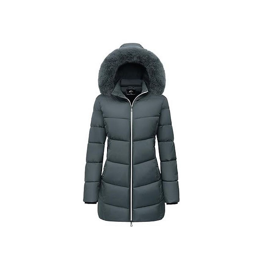 

Куртка Moerdeng Winter Windproof Thicken Hooded, темно-серый