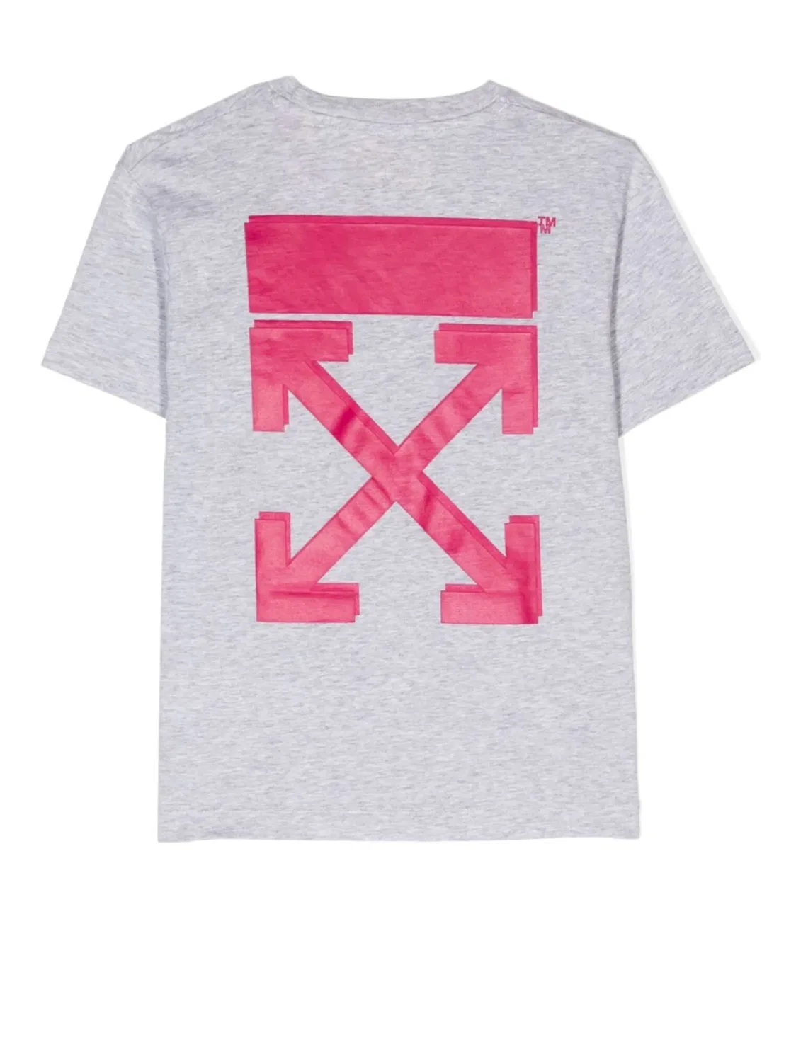 OFF-WHITE Футболка Arrows, хлопковая, серая — фото 3