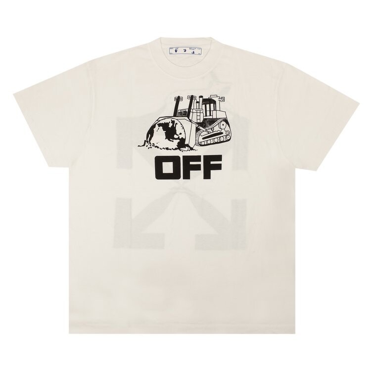 

Футболка Off-White Excavator T-Shirt 'White', белый