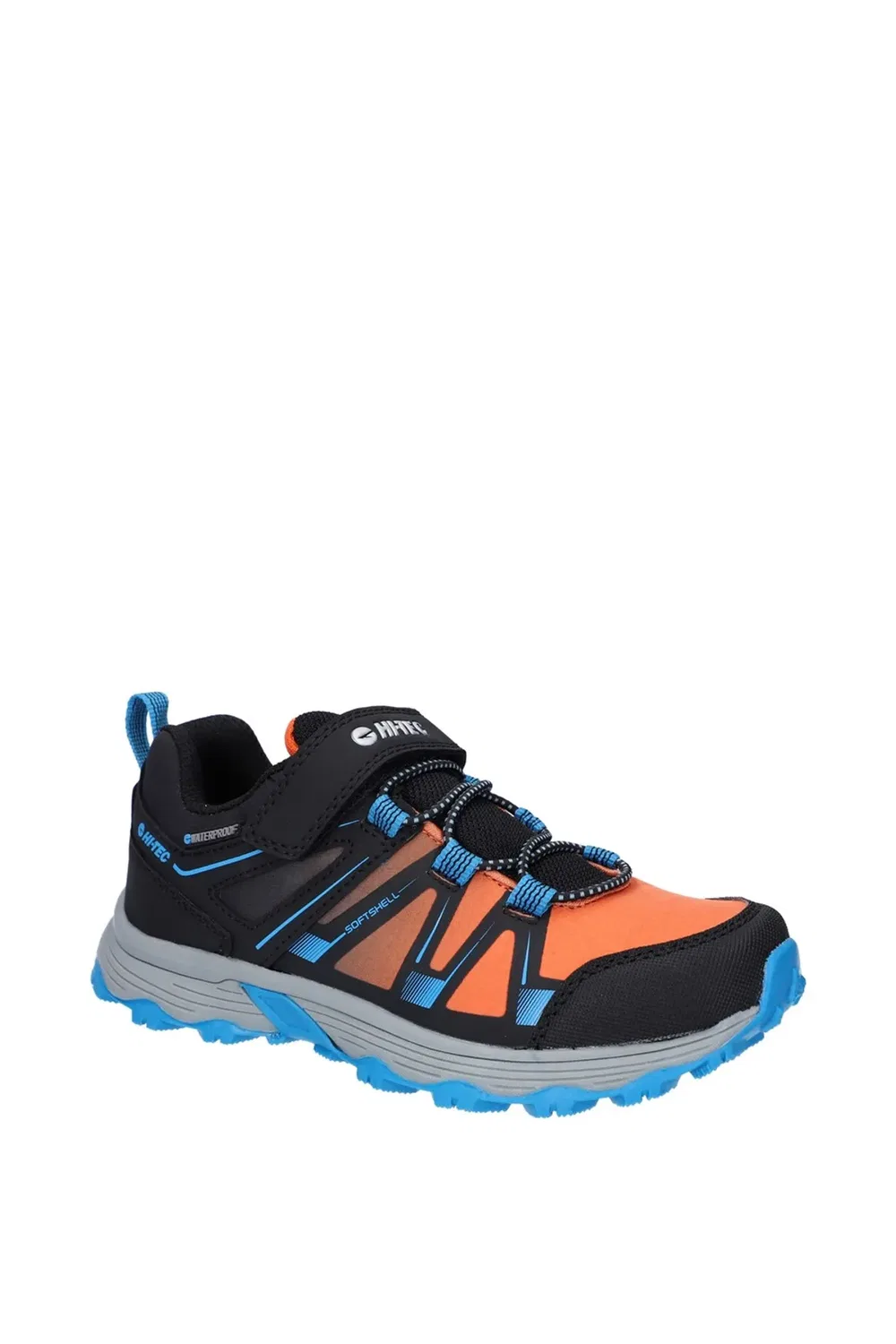 Детские кроссовки для трейла Scrappy Low WP Jr Hi-Tec, Black