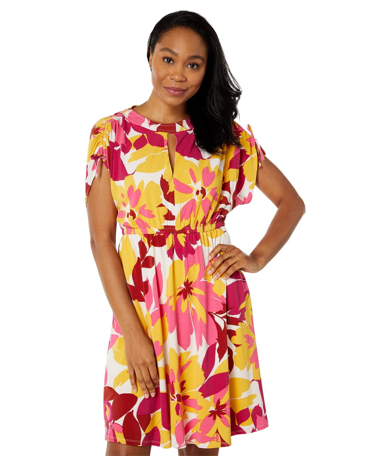 

Платье Maggy London, Floral Matte Jersey Mini Dress