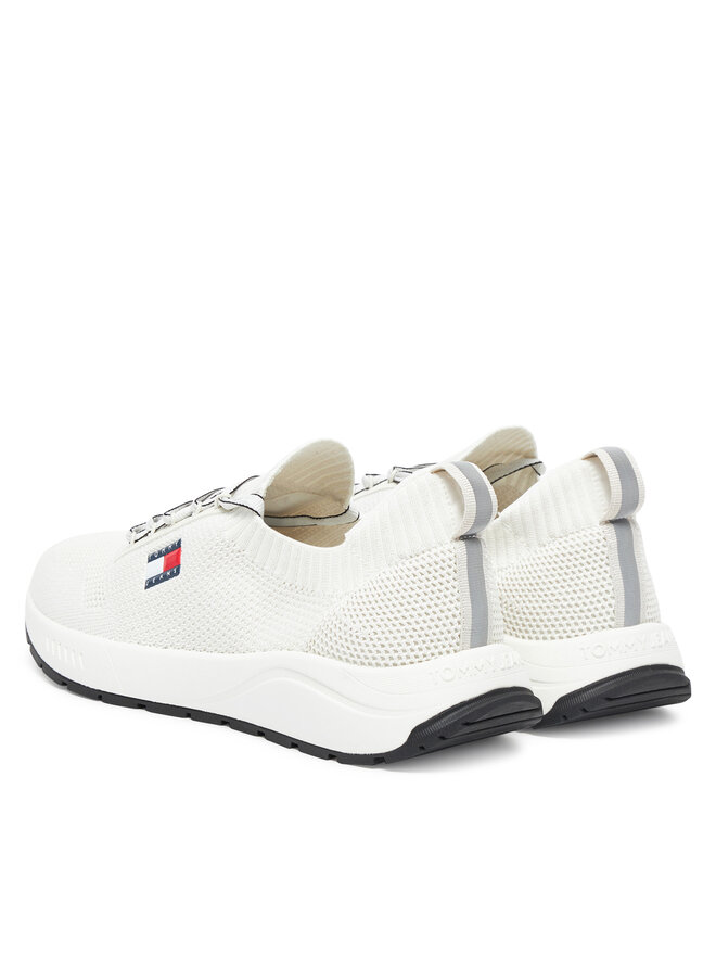 Кроссовки Tjm Runner Knitted EM0EM01580 Tommy Jeans, экрю — фото 3