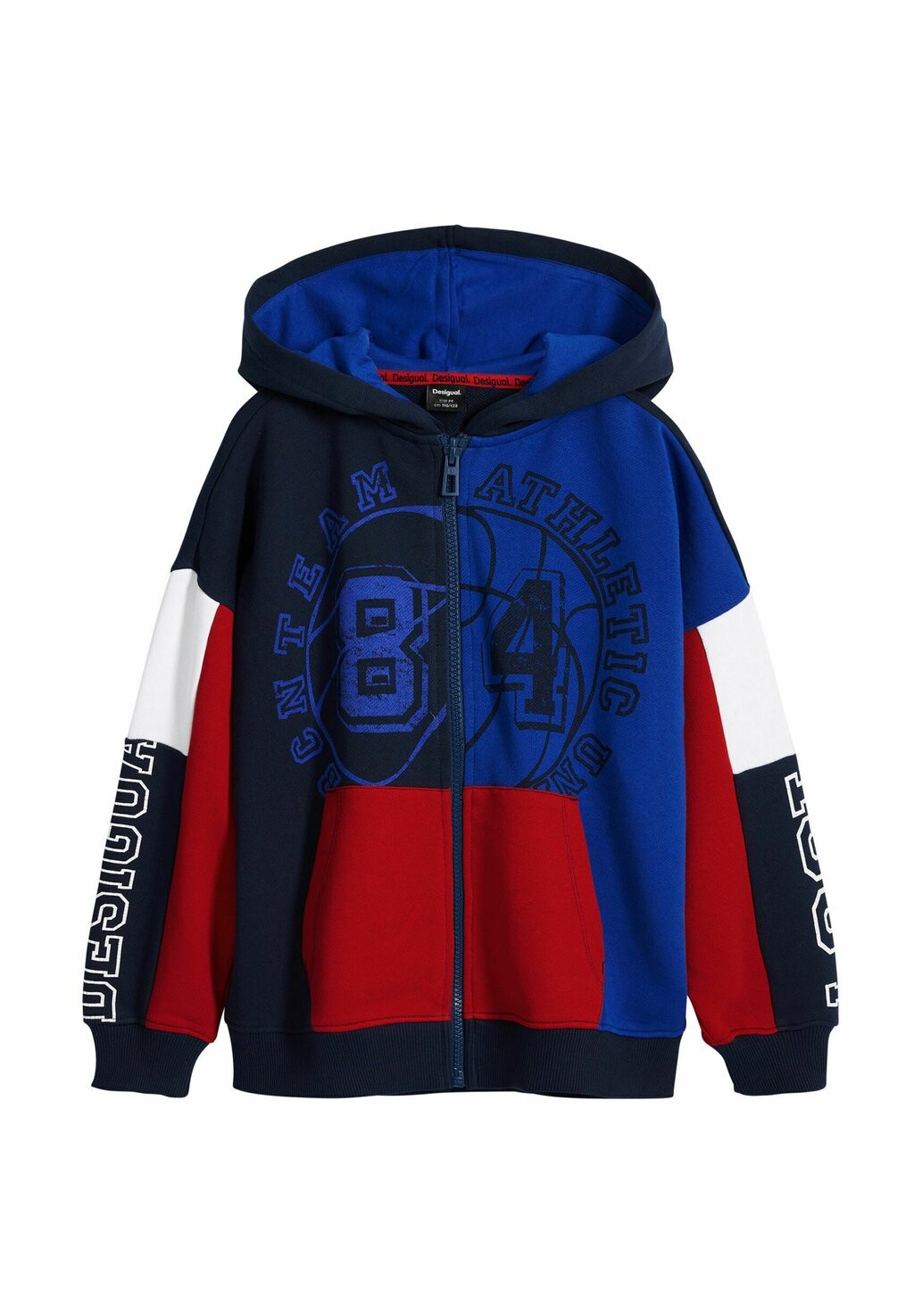 

Толстовка на молнии BASKETBALL Desigual, синий