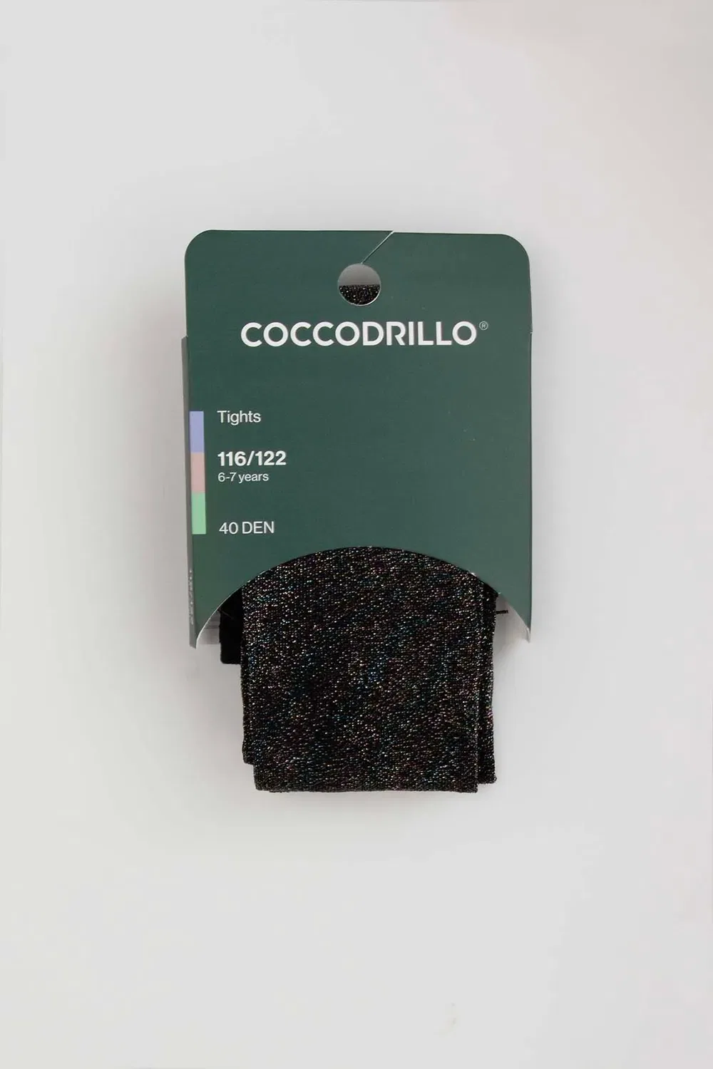 Колготки с металлической нитью Coccodrillo, черный