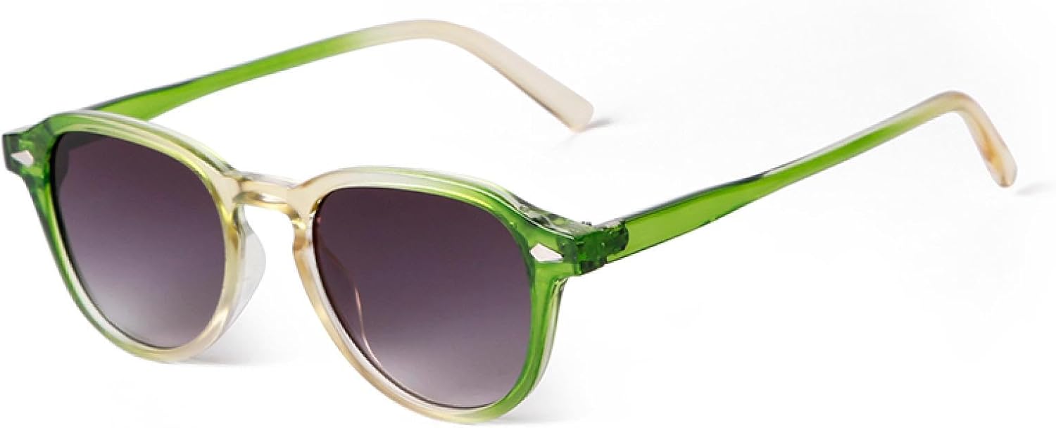 

Солнцезащитные очки с защитой от УФ-излучения UV400 | Оправа с заклепками, круглые градиентные линзы | Для женщин и мужчин, для занятий спортом на открытом воздухе и вождения DSVIGF, 06