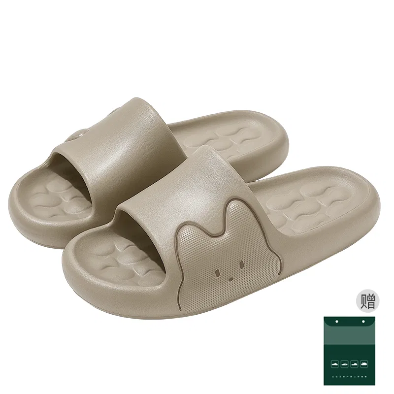 Детские домашние шлепанцы EVA Red bean, Khaki