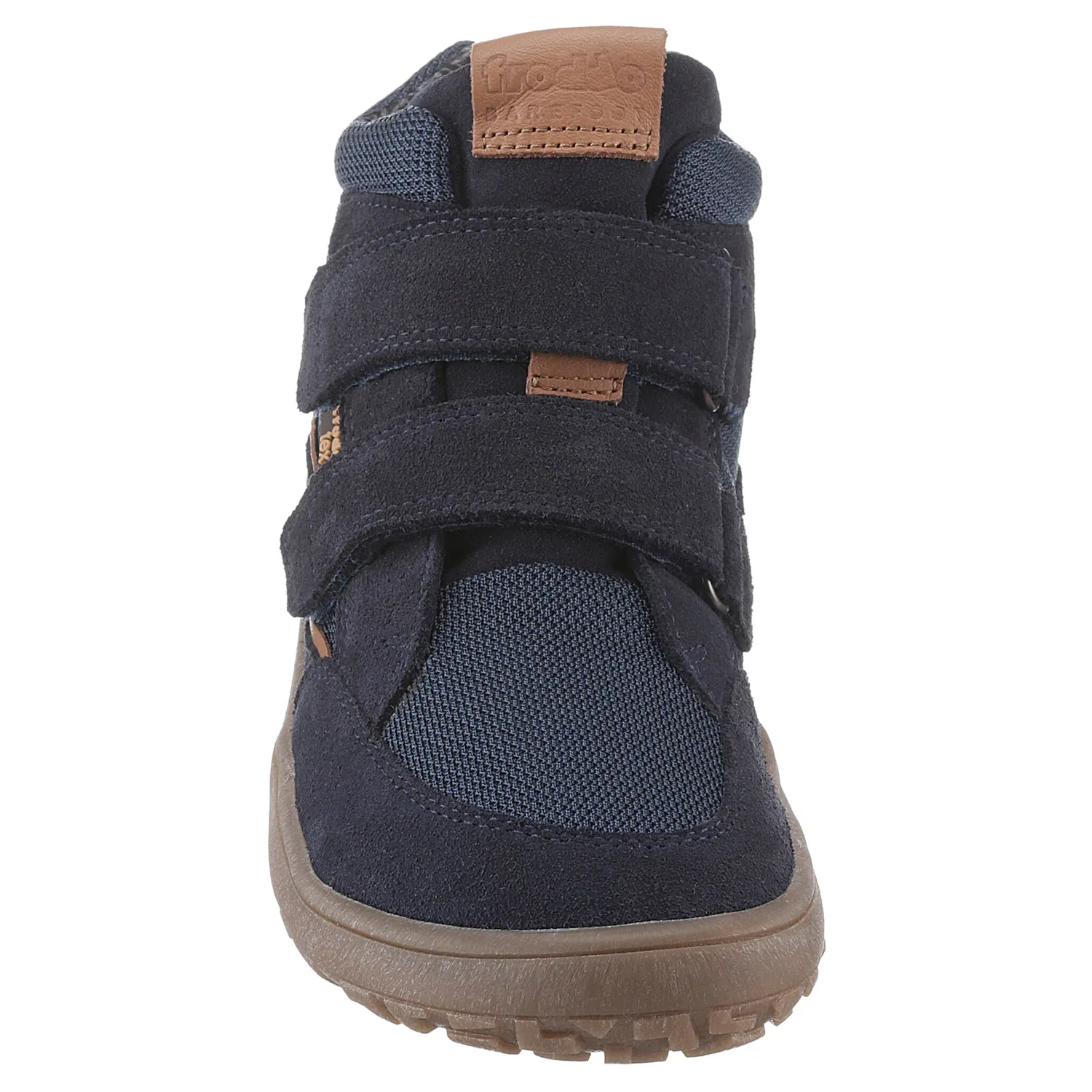 Детские зимние ботинки для ходьбы босиком с мембраной TEX froddo, Dark Blue — фото 4