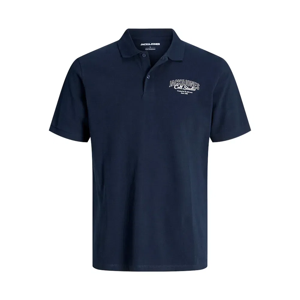 Поло с коротким рукавом Makoto Jack & Jones, синий