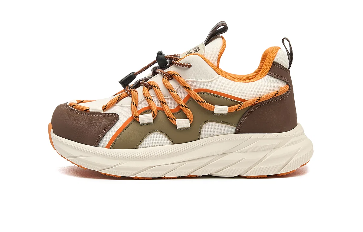Детские кроссовки с дышащим верхом HLA, Orange Brown