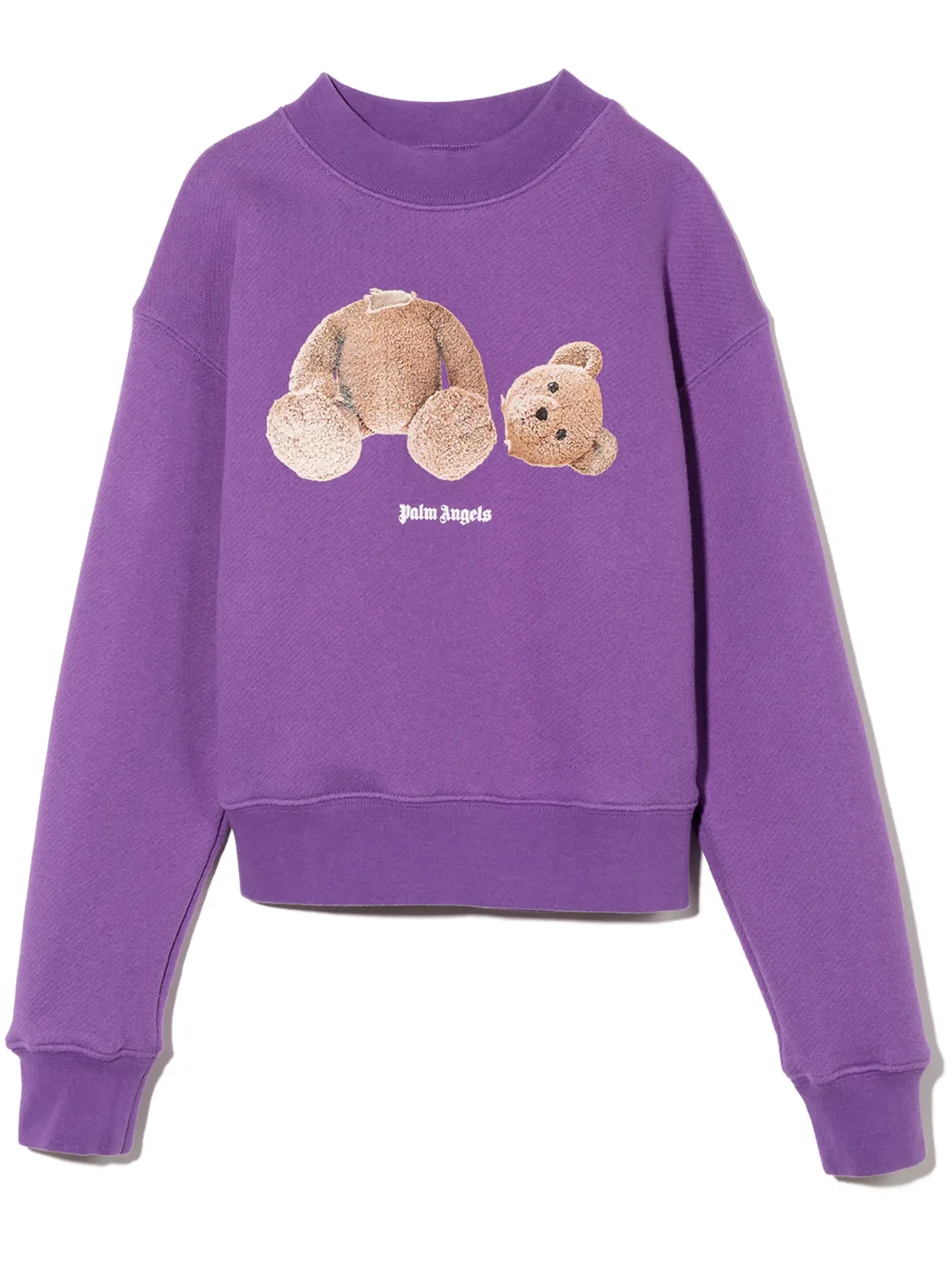 Толстовка Bear Palm Angels Kids, фиолетовый