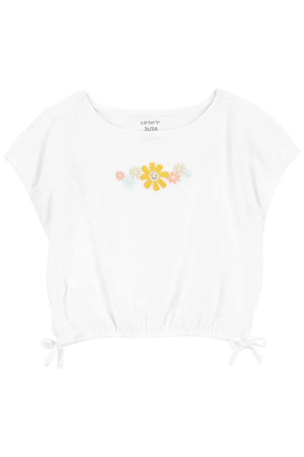 Детская футболка для девочек с коротким рукавом Carter'S, Multicolor