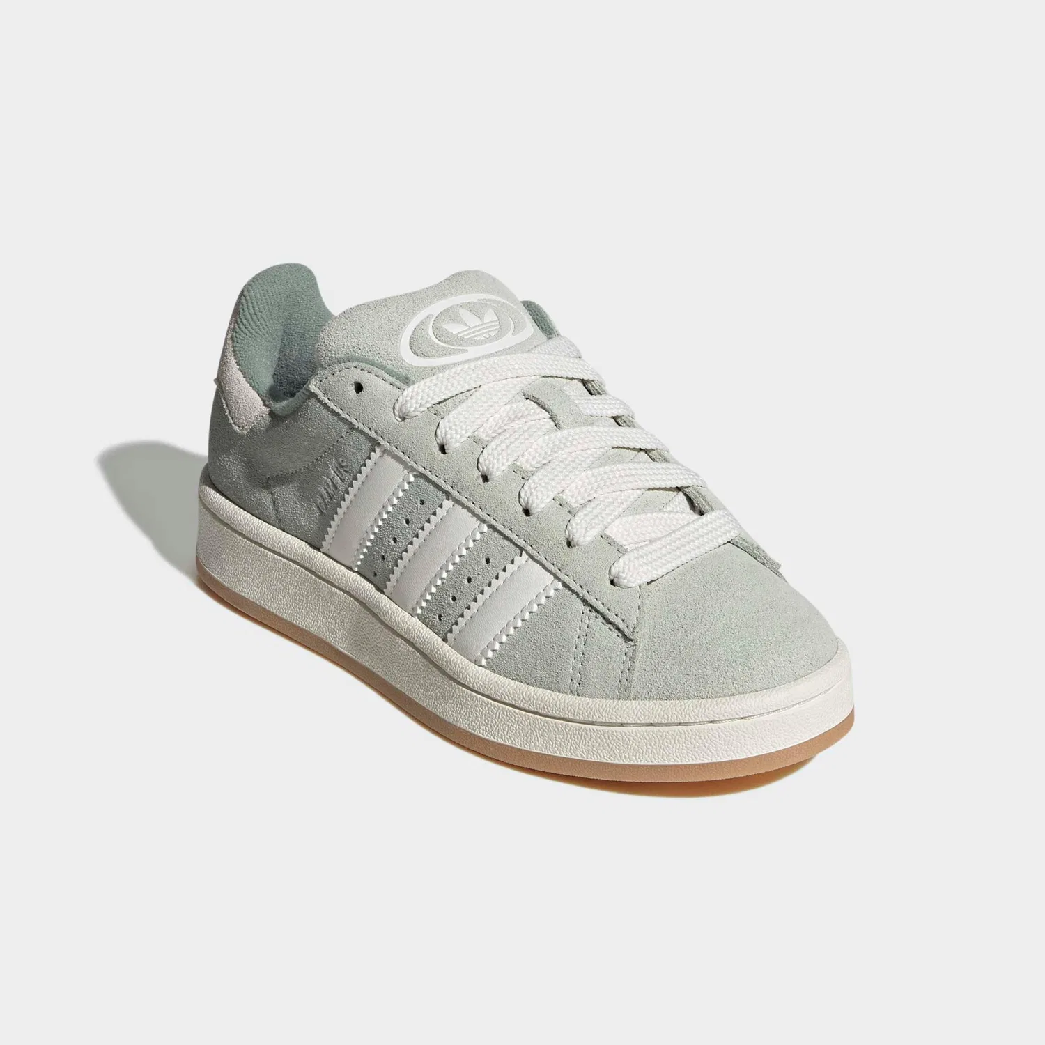 Детские кроссовки с градиентом Adidas Originals, Linen Green/Core White/Silver Green