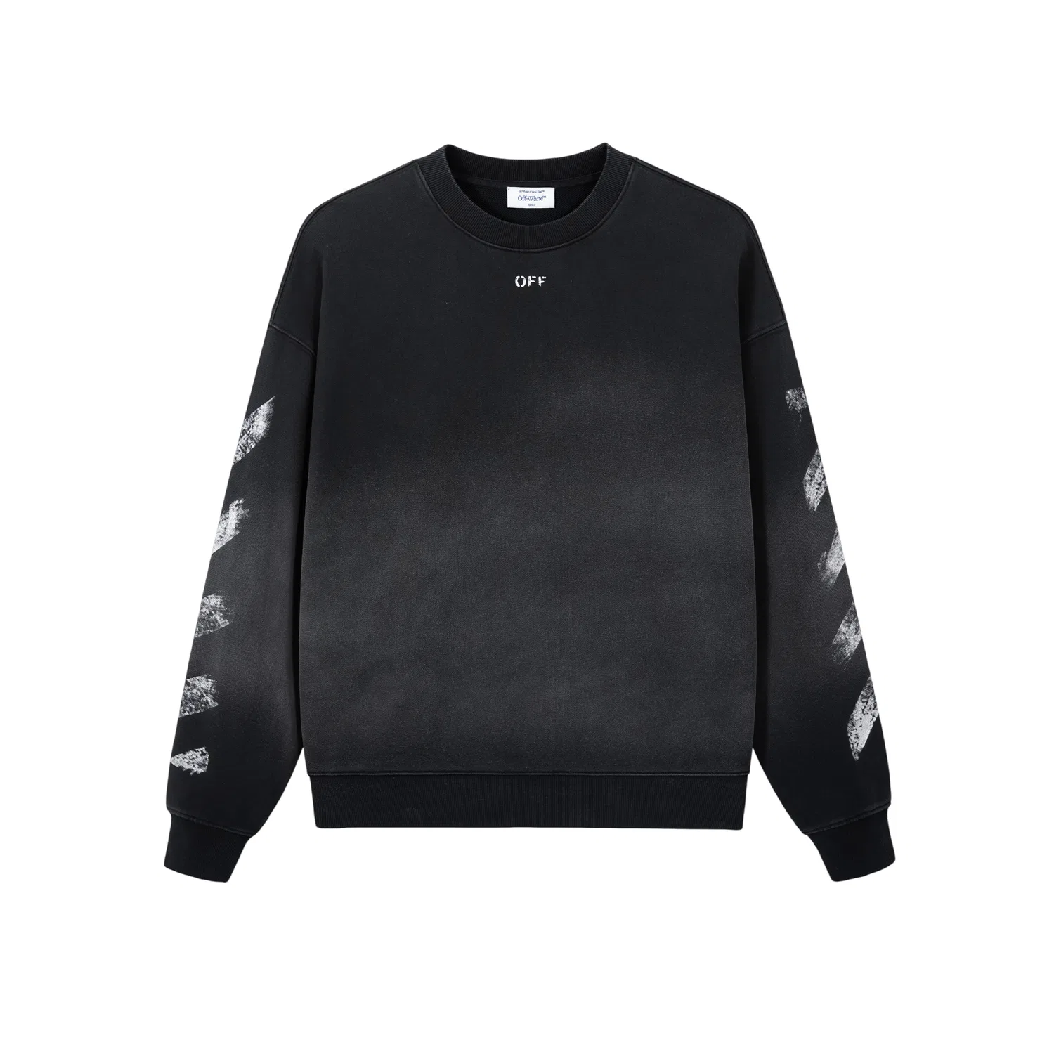 Детское худи с капюшоном, оверсайз Off-White, цвет Dark Gray — фото 3