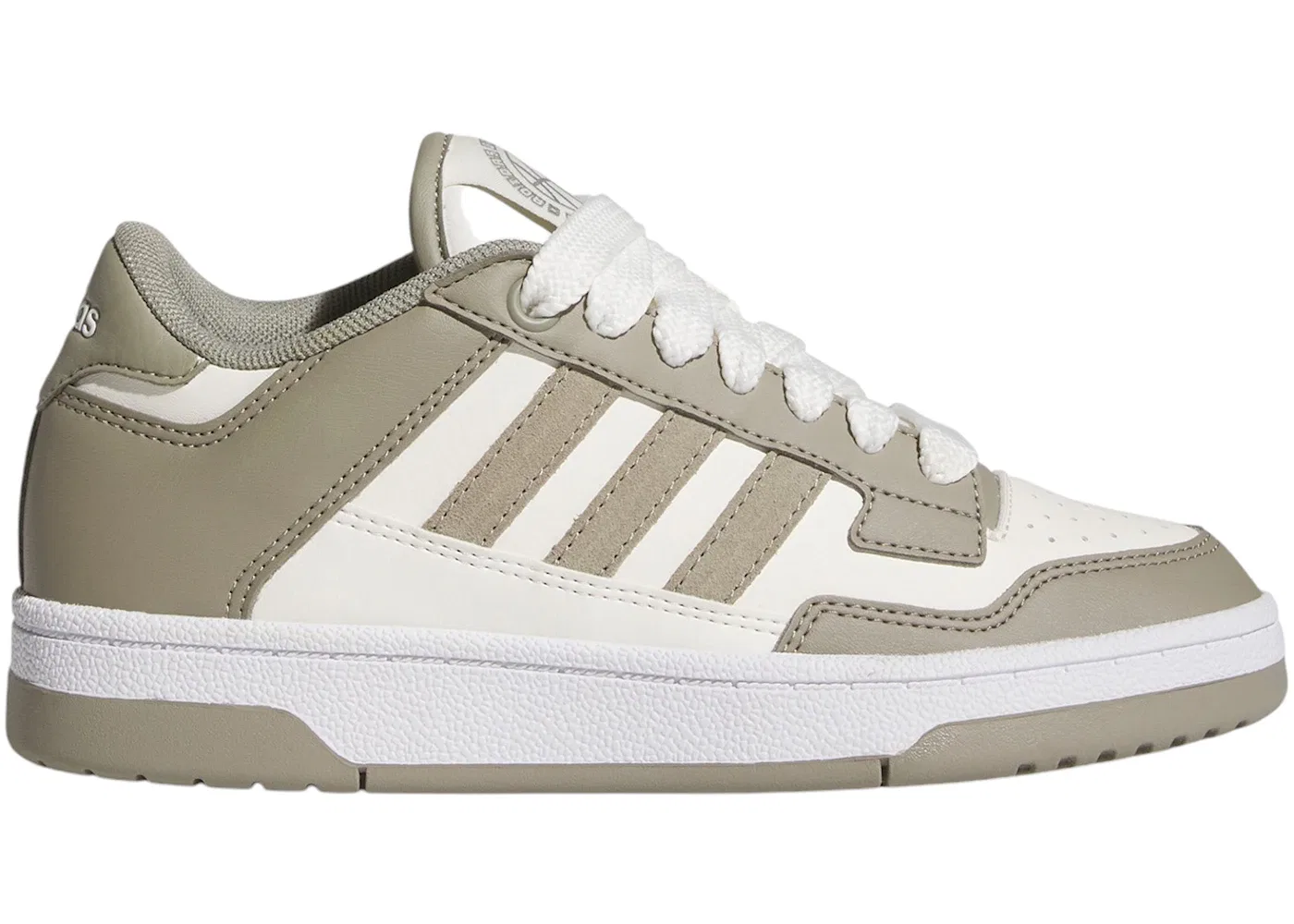 Детские кроссовки Lifestyle Adidas Rapid Court Low, Silver Pebble Cloud White Cloud White