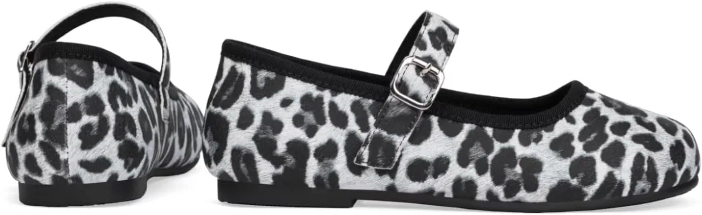 Детские туфли Мэри Джейн для девочек Frank Mully, Leopard Blue — фото 2
