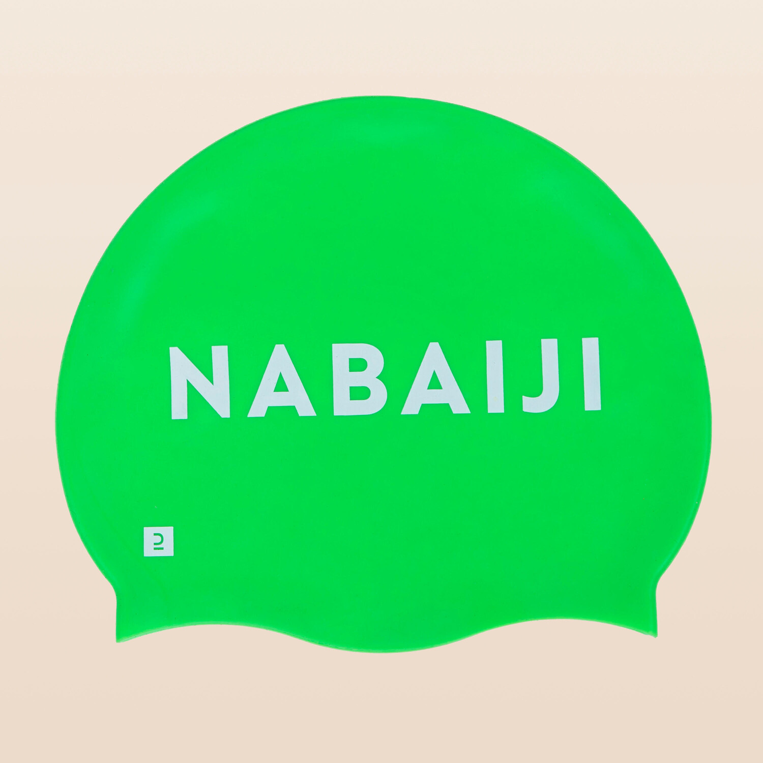 

Шапочка для плавания силиконовая зеленая NABAIJI