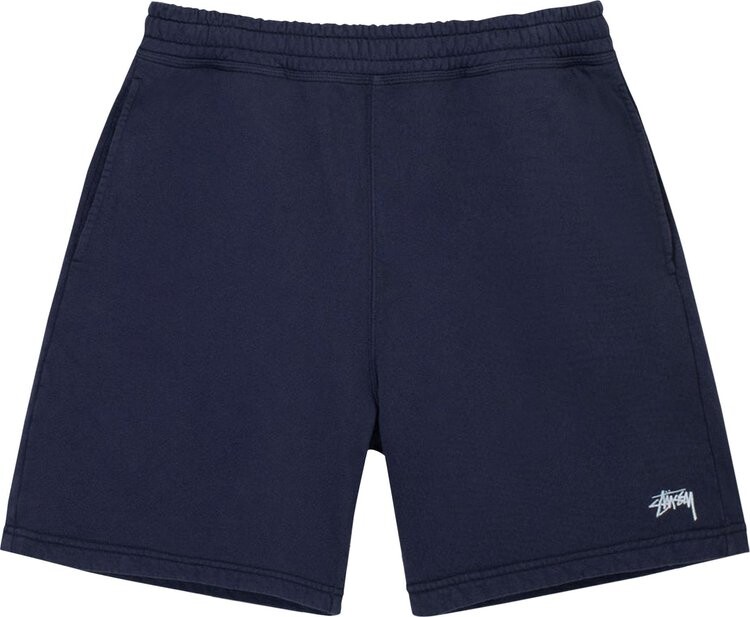 

Шорты Stussy Overdyed Stock Logo Short 'Navy', синий