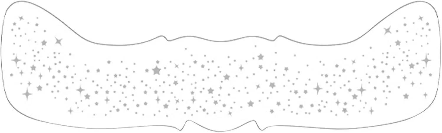 Патчи для лица Glitter Sommerprossen, 1 г, 08 Silver Generisch