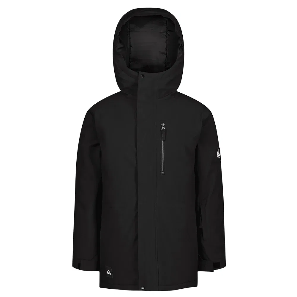 Куртка сноубордическая утепленная Mission solid insulated Quiksilver, черный