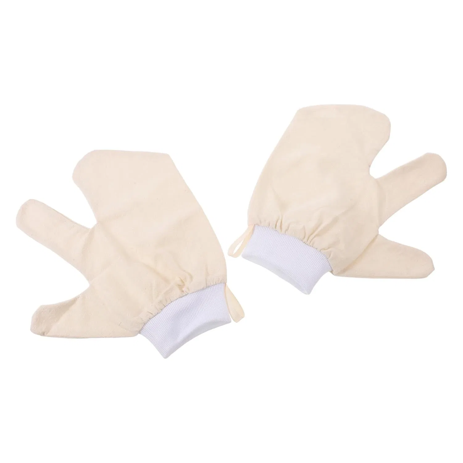 Эксфолиирующие перчатки, 2 шт, WESIEVYA, Beige