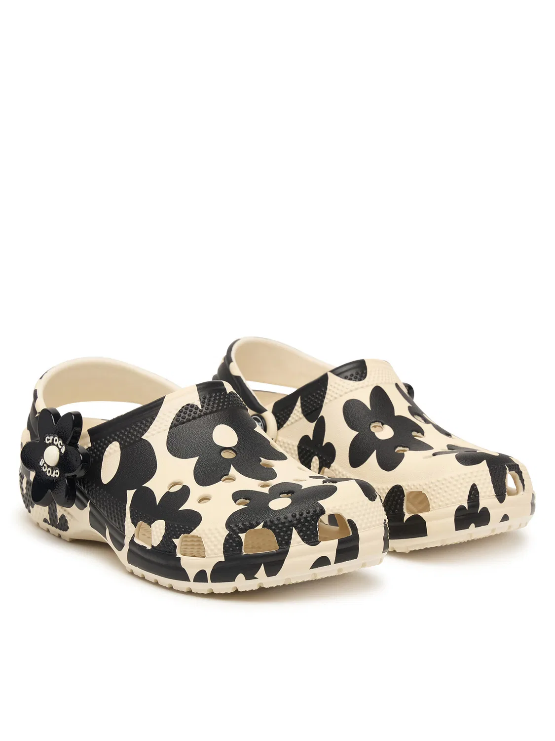 Шлепанцы для девочки Classic Pop Petals Clog Crocs, разноцветный — фото 2
