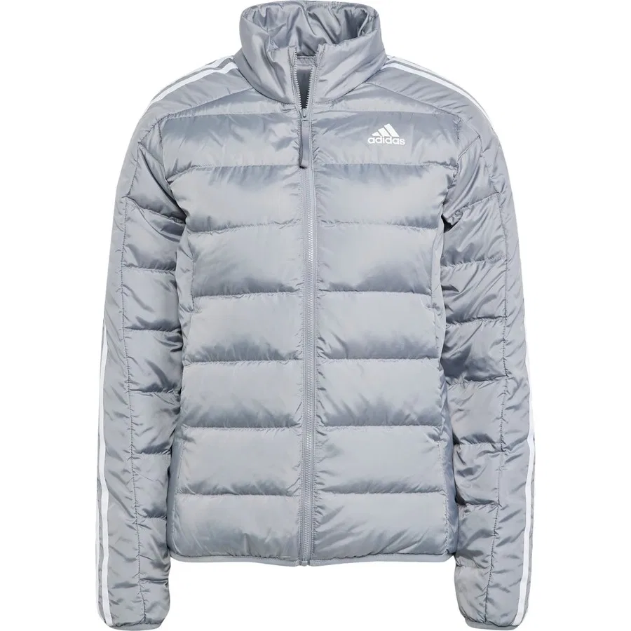 Спортивная куртка с принтом 3-Stripes adidas, Серый — фото 3