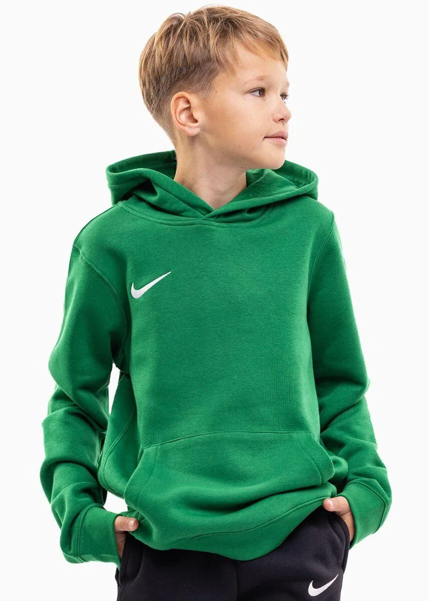 Детское худи с капюшоном Park 20 Fleece Nike, Grun Weiss