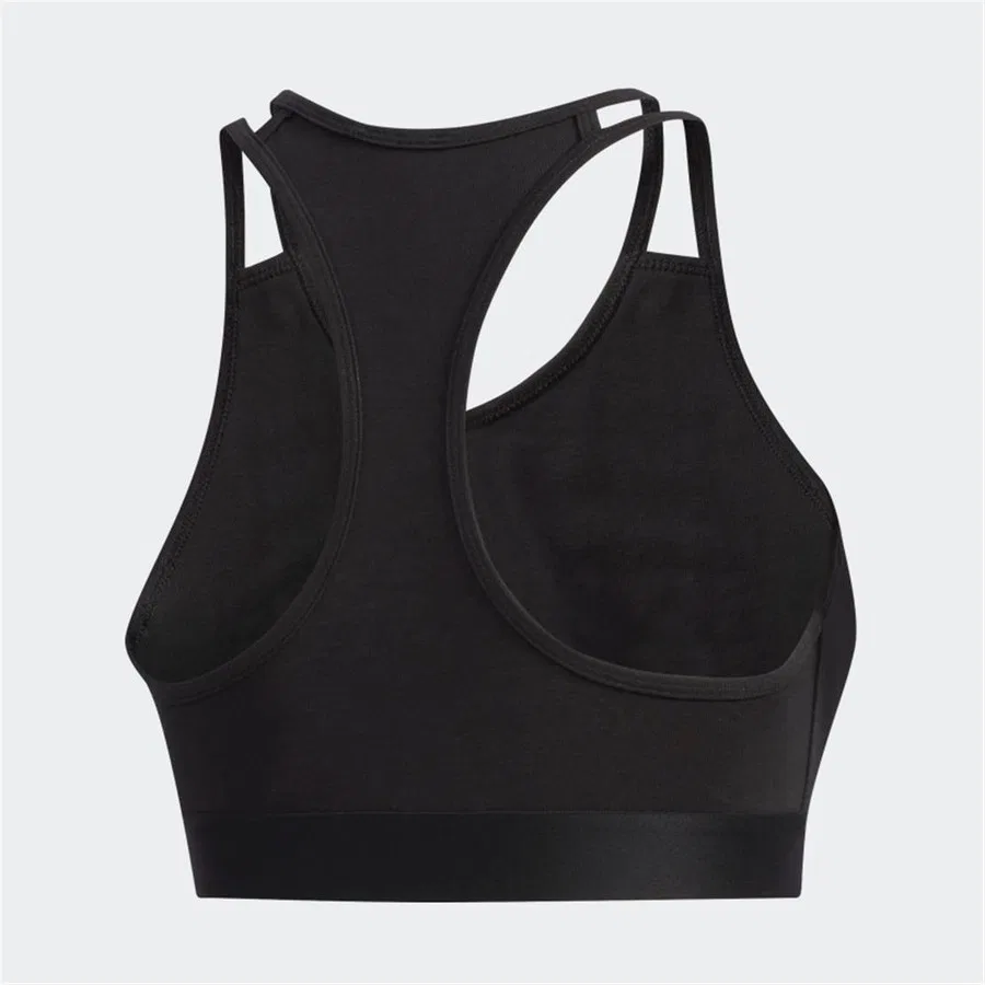 Спортивный бюстгальтер adidas W E BT Bra, Черный — фото 2