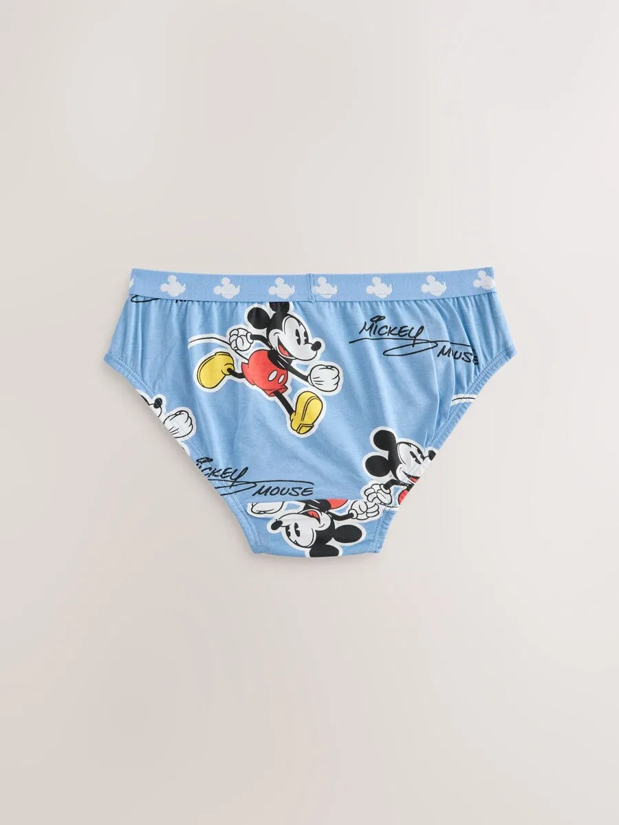 Трусики Next Underpants 'Micky Maus' в синем, светло-голубом и кремовом цветах — фото 2