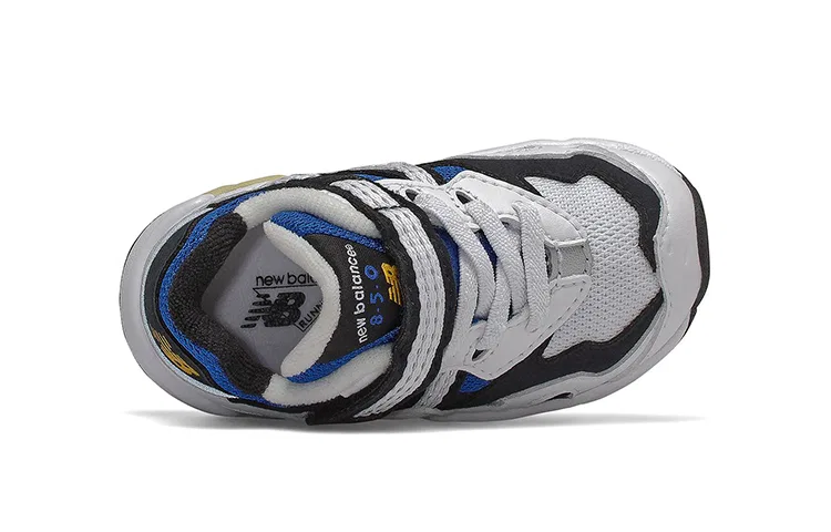 Детские кроссовки на липучках с поддержкой 850 Low top New Balance, White Blue — фото 4