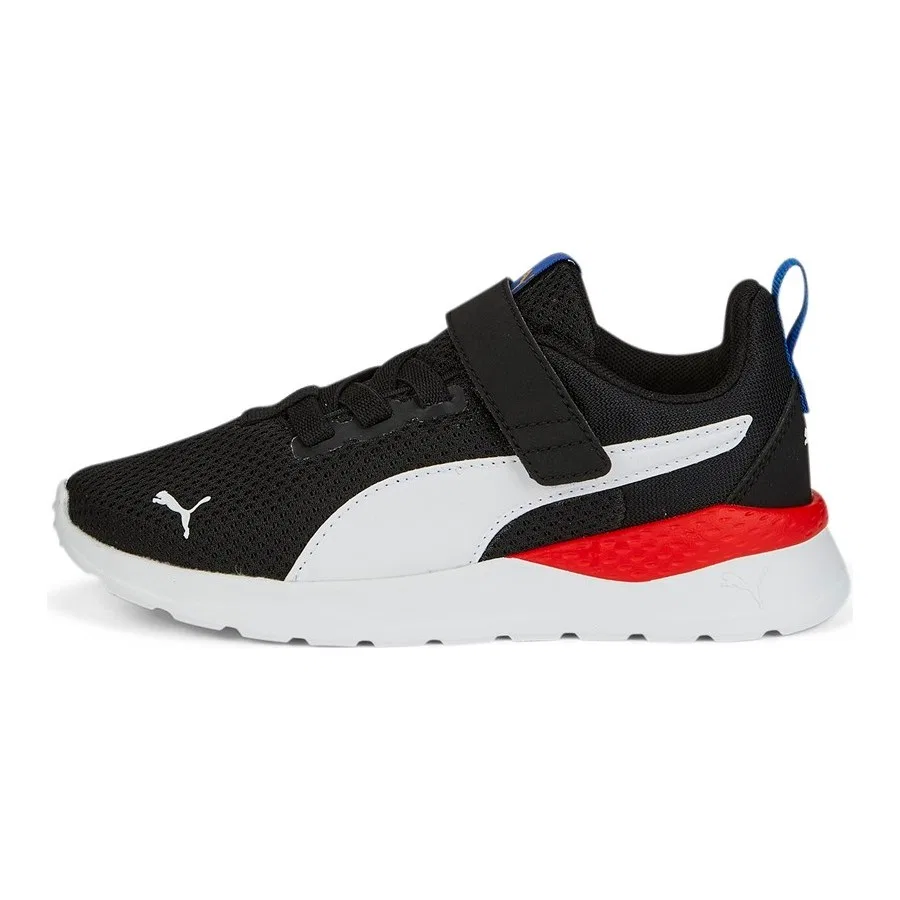 Детские кроссовки с дышащим верхом Anzarun Lite AC PS Puma, Черный — фото 4