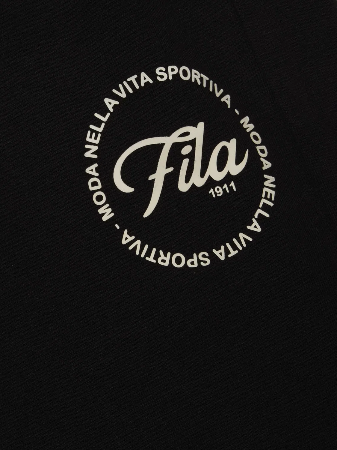 Детские спортивные брюки свободного кроя FILA, черный — фото 3