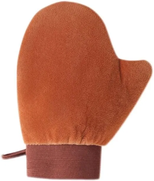 Ватные диски для лица и тела, Exfoliating Gloves, Rocky Green, 1 шт., Brown