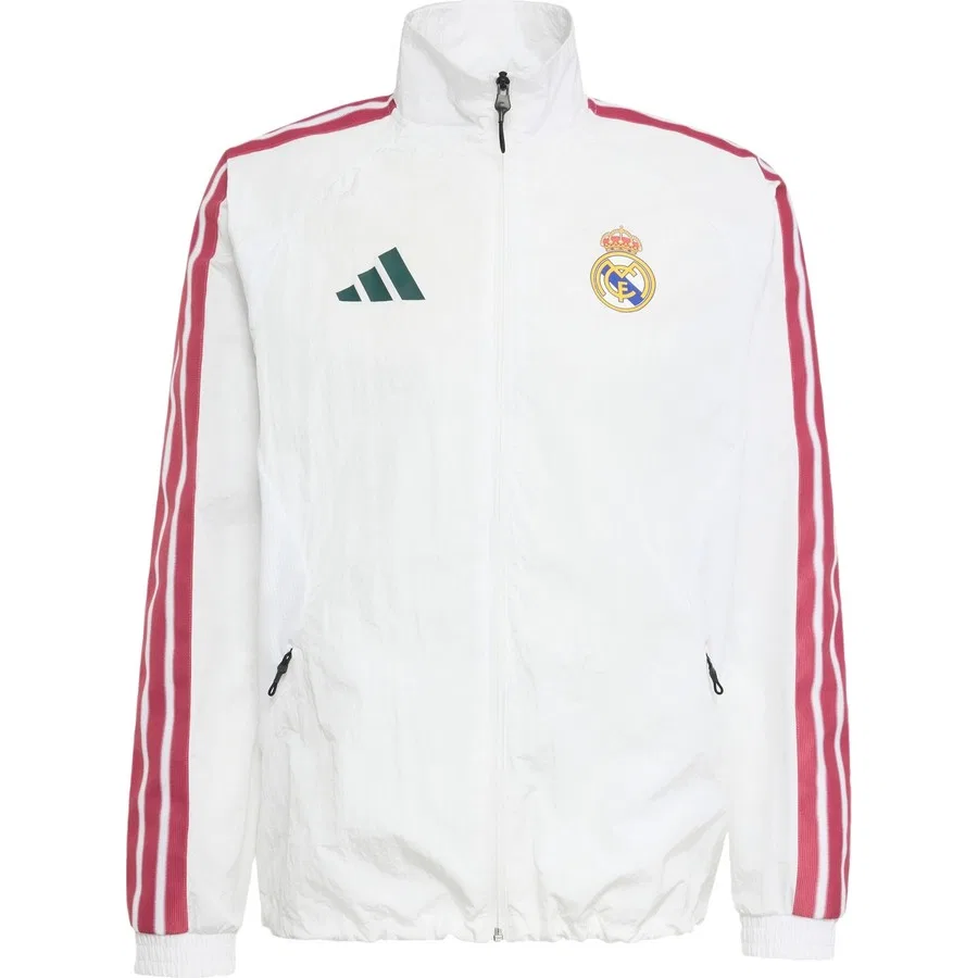 Куртка-антем Real Madrid Home Anthem Performance KV6723 adidas, Белый — фото 3