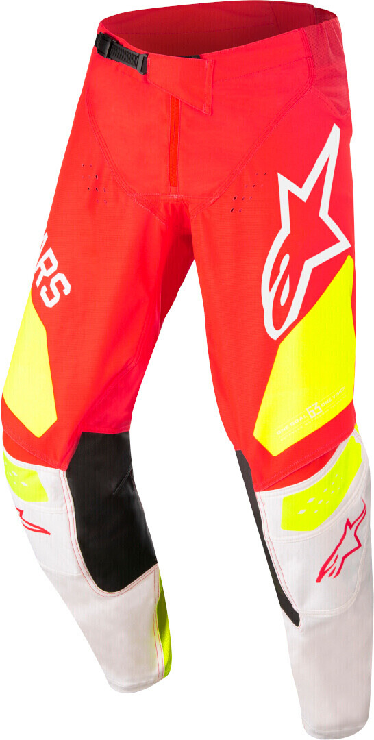

Штаны для мотокросса Alpinestars Racer Factory Youth, красный/белый