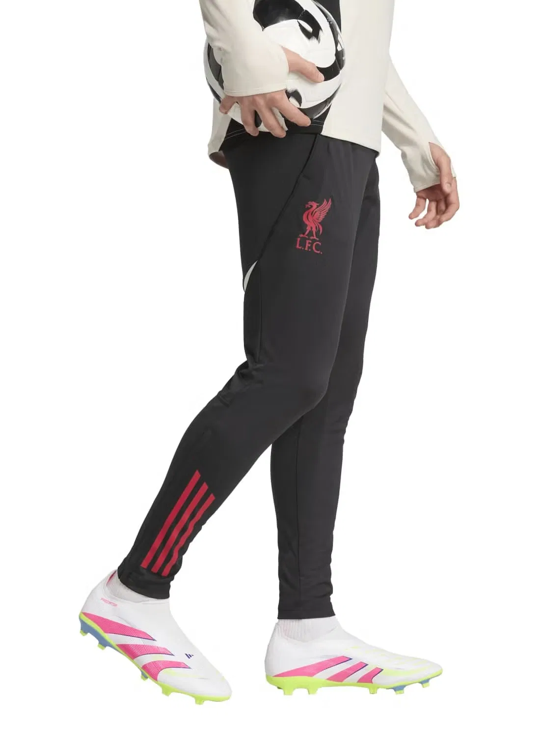 Штаны спортивные с влагоотводящей технологией Lfc Tr Pnt Adidas, черный — фото 3