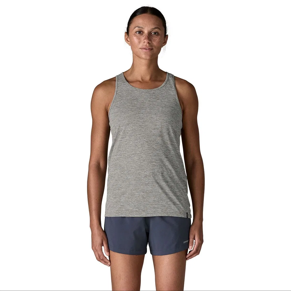 Женский топ-борцовка с широкой проймой Capilene Daily Tank Top Patagonia, Feather Grey