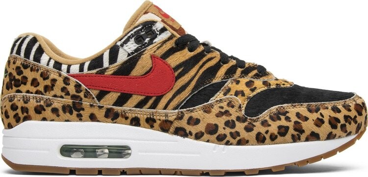 

Кроссовки Nike Atmos x Air Max 1 DLX 'Animal Pack' 2018, многоцветный, Коричневый, Кроссовки Nike Atmos x Air Max 1 DLX 'Animal Pack' 2018, многоцветный