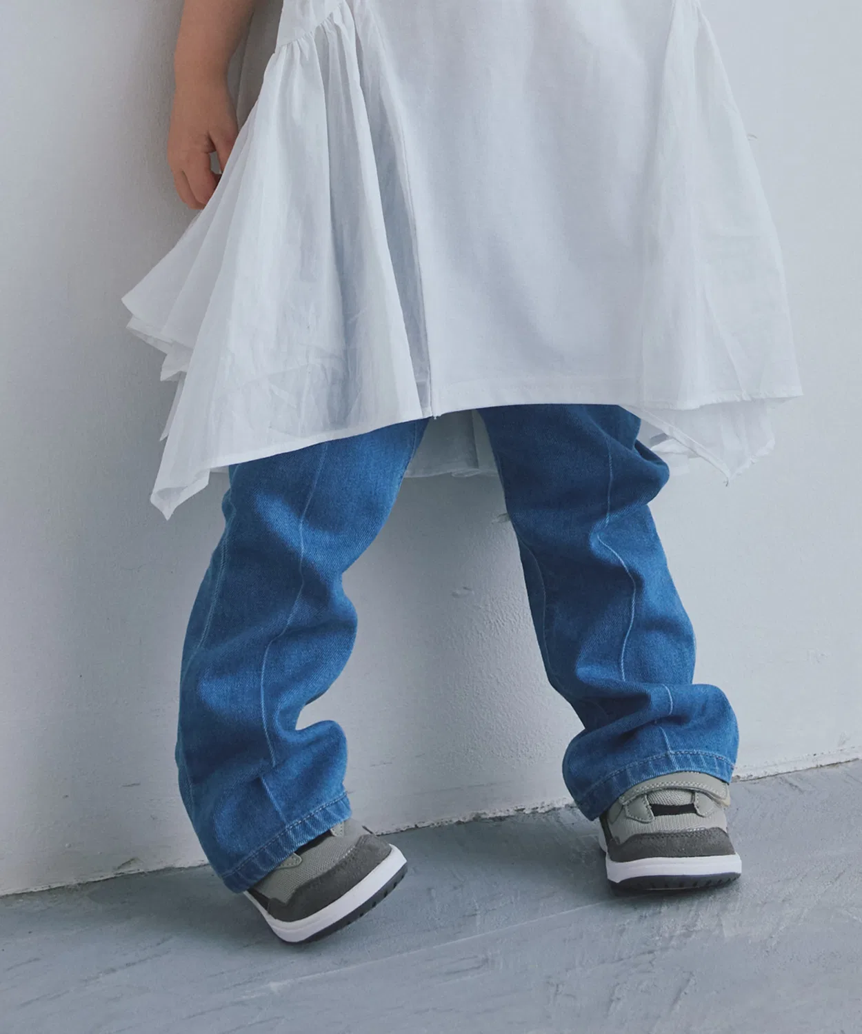 Детские кроссовки для девочек с принтом в горошек IENA ENFANT x IFME Bon Chic, Black — фото 4