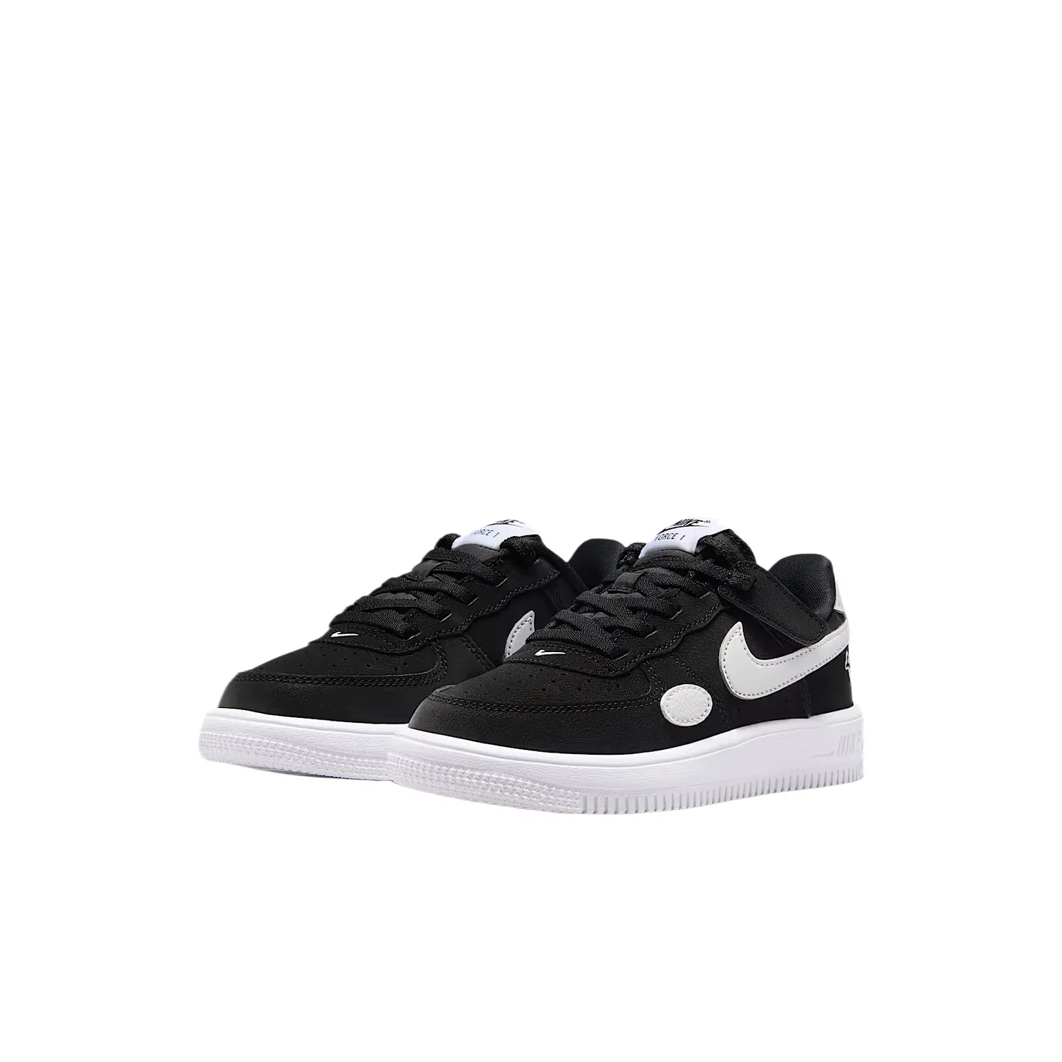Кроссовки для скейтбординга Force 1 Low EasyOn Nike, Black/White — фото 3