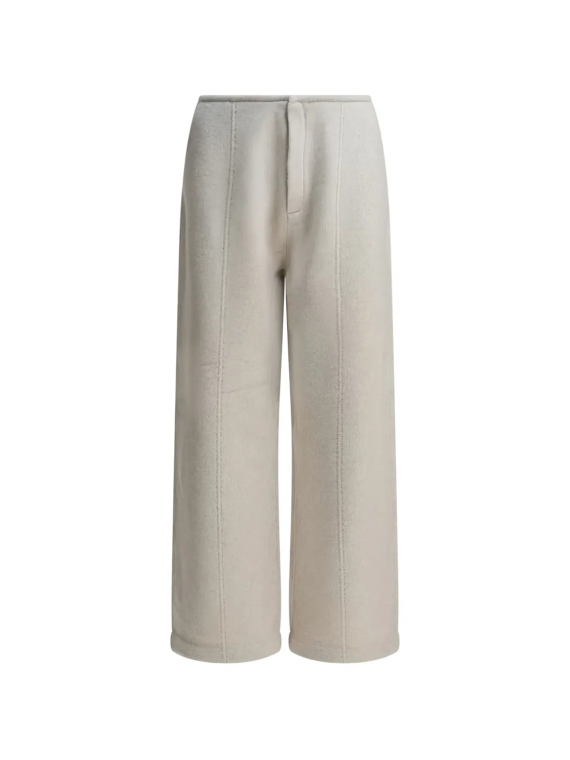 Брюки вязаные белые Emporio Armani, белый