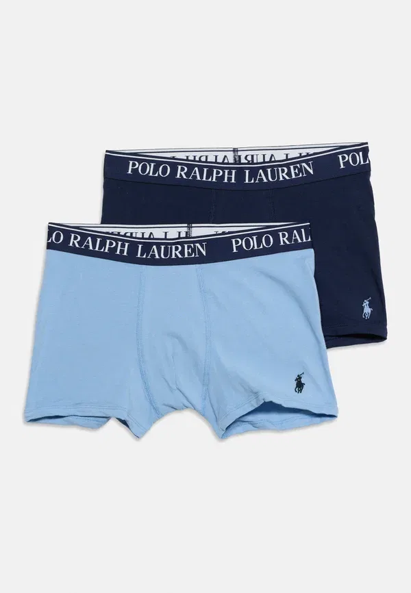 Боксеры хлопковые 2 pack - trunks Polo Ralph Lauren Cruise темно-синий