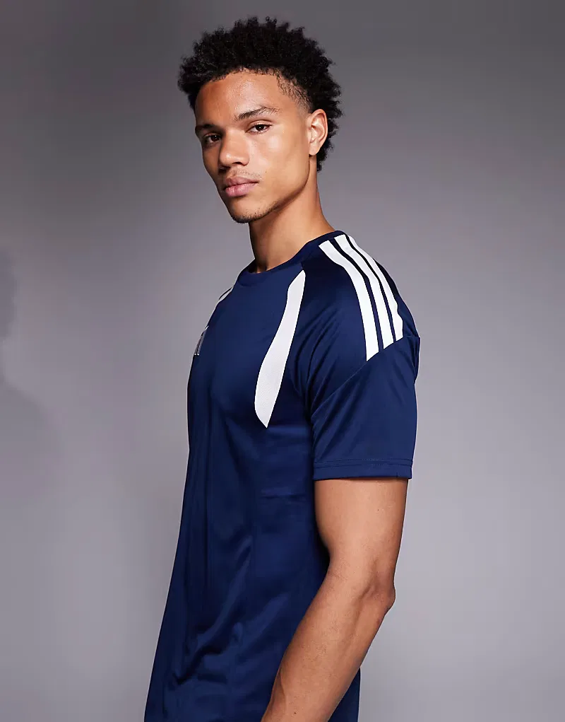 Футболка Adidas Football Tiro 26, темно-синий — фото 4