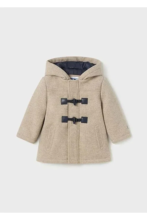 Детское пальто для мальчиков с капюшоном Mayoral, Beige