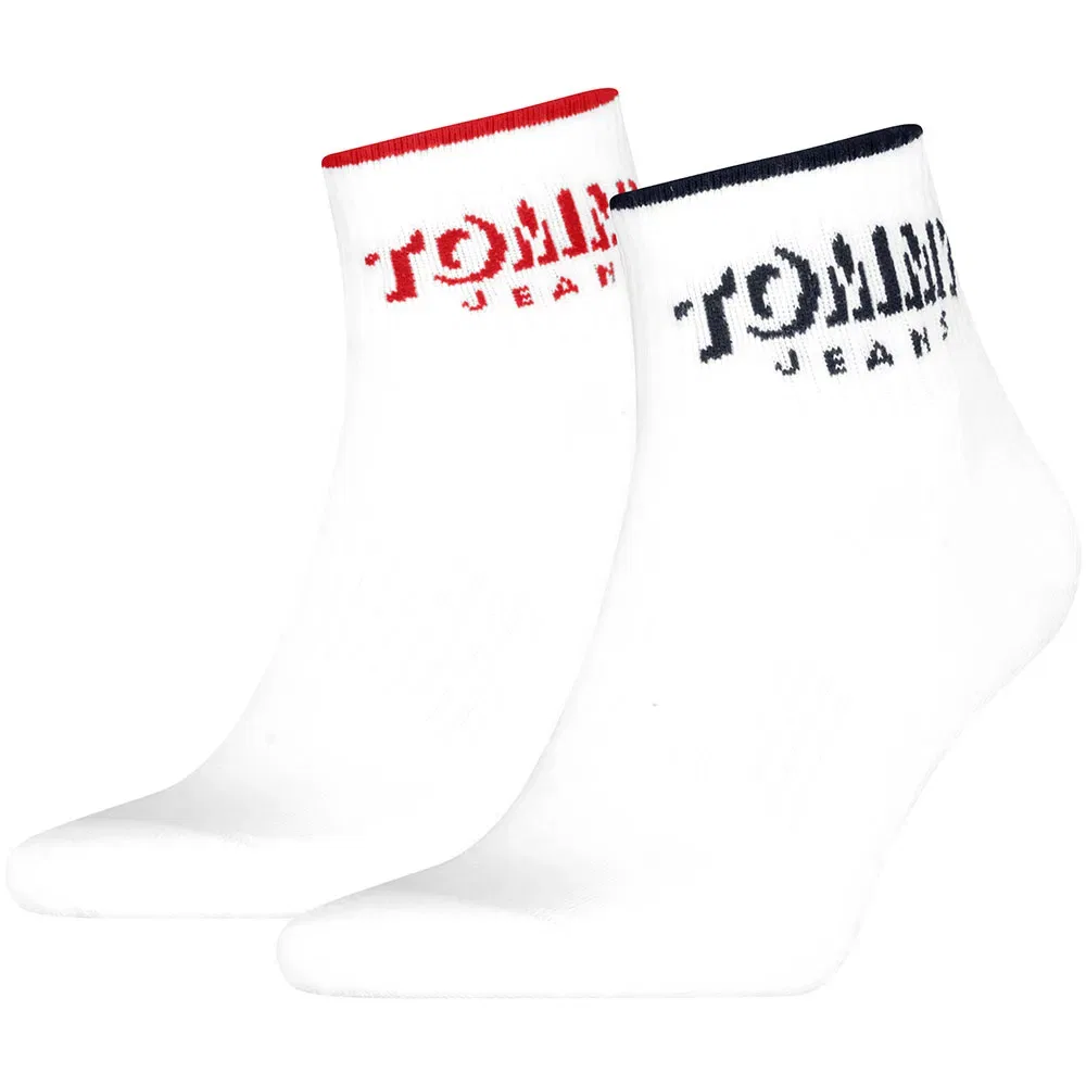 Женские носки с поддержкой свода стопы Tommy hilfiger, White