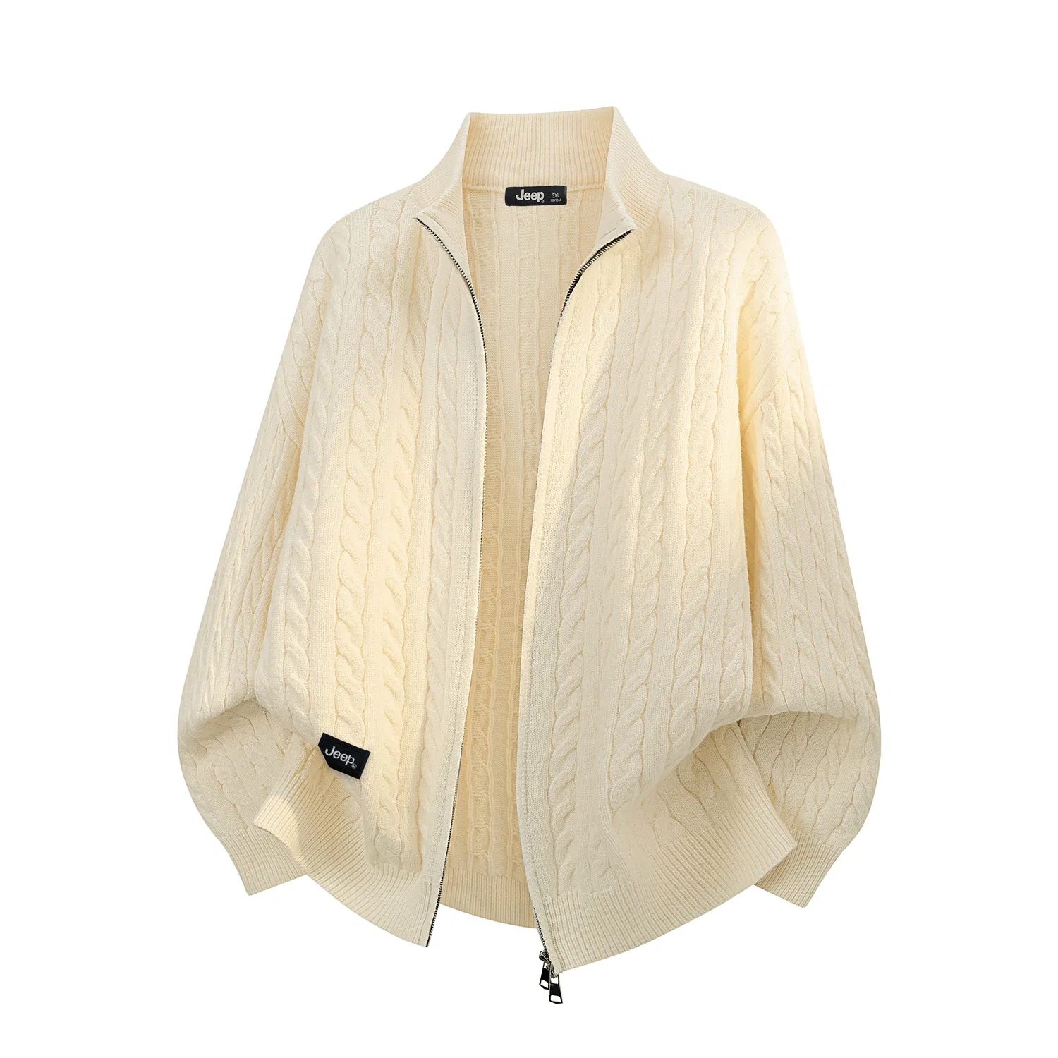 Детский свитер с воротником-стойкой Jeep Leisure Collection Knitwear, Apricot