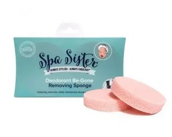 Губка для удаления дезодоранта Spa Sister, 2 шт, Weiss/Opulenter Garten