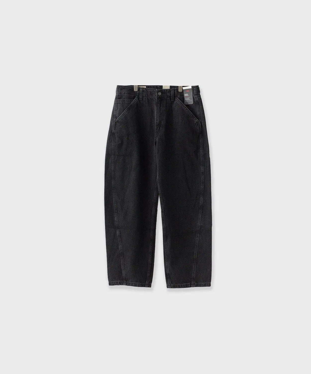 Мужские джинсы свободного кроя с широкой штаниной Levi's Baggy Barrel, Черный