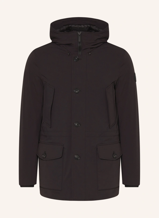 

Пуховик Woolrich, черный